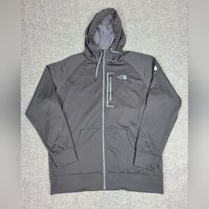 The North Face Men's Full Zip Hoodie Jacket Size XL Black Full Zipper